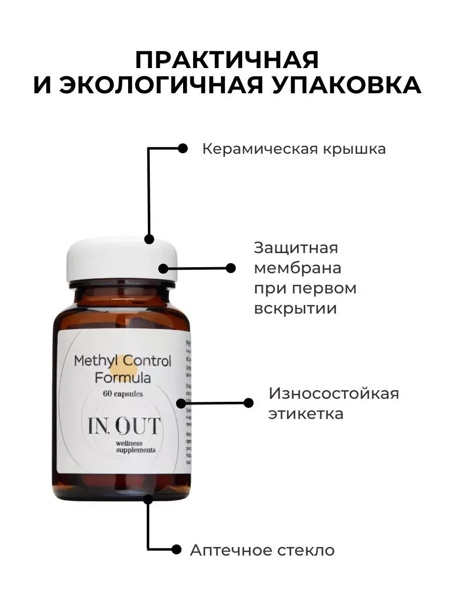 Methyl Control Formula Витамины группы В